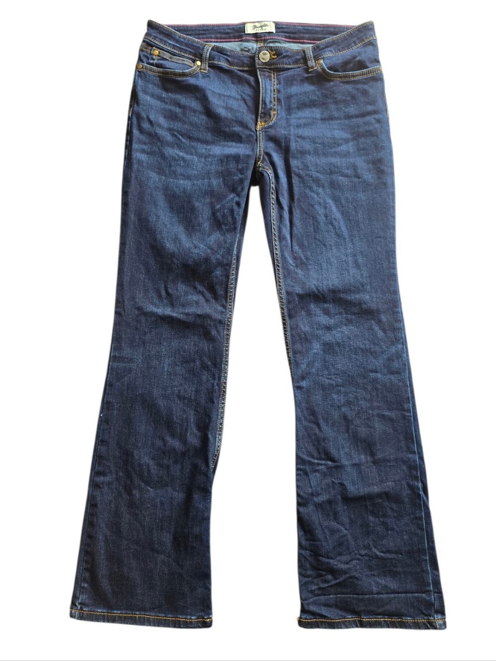 Wrangler Retro Classic Dark Blue Women's Bootcut Jeans Size 13/14